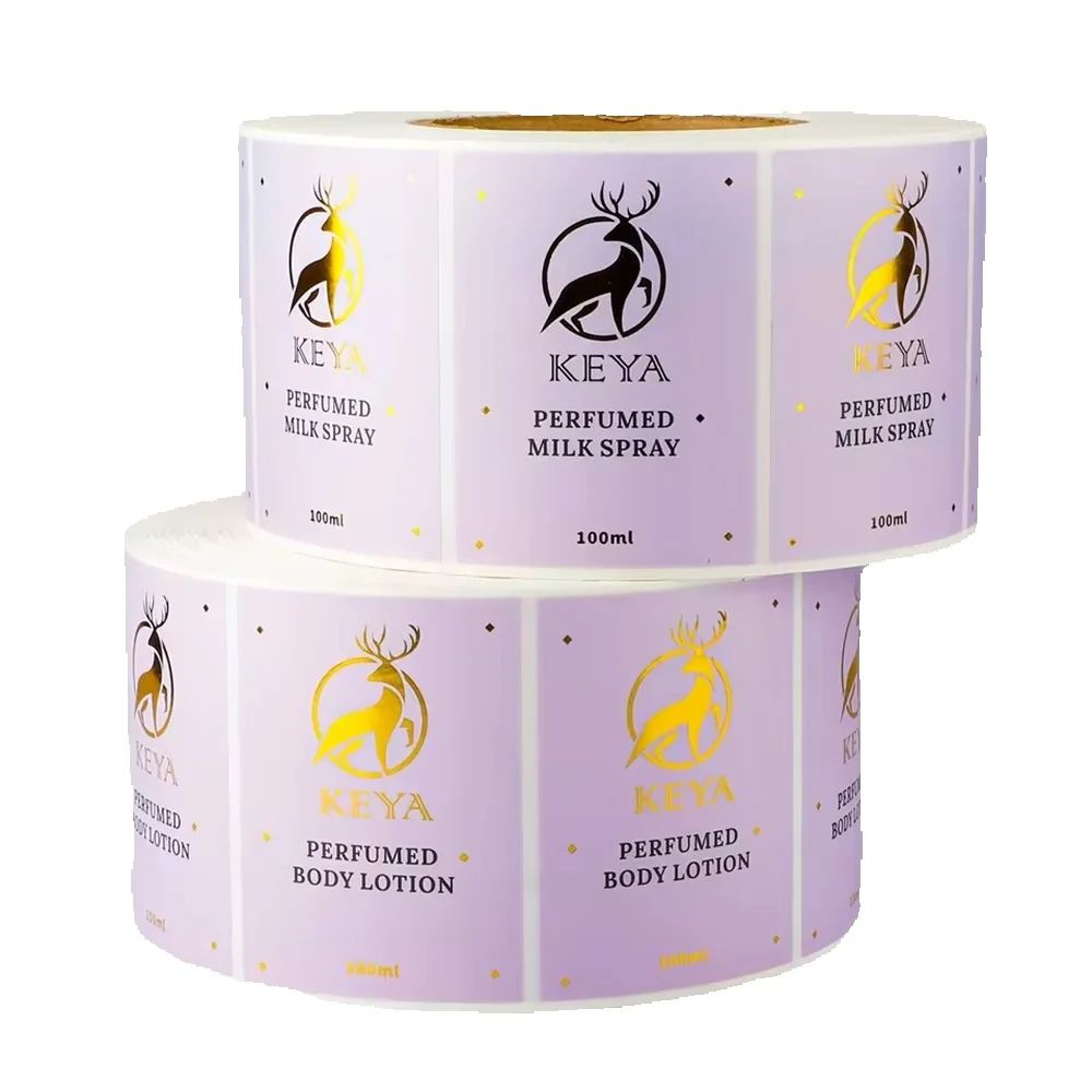 Sticker Label Roll - Etichette per shampoo biodegradabili personalizzate |