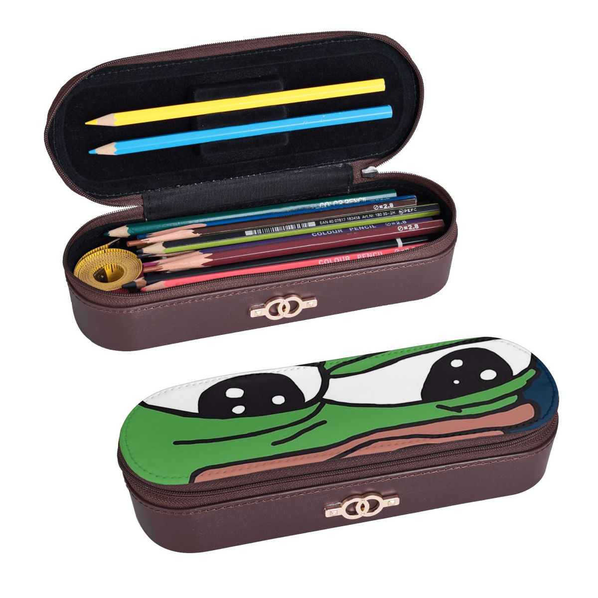 Stationery Office And School Supply Stores - Astuccio in Pelle di Alta Qualità