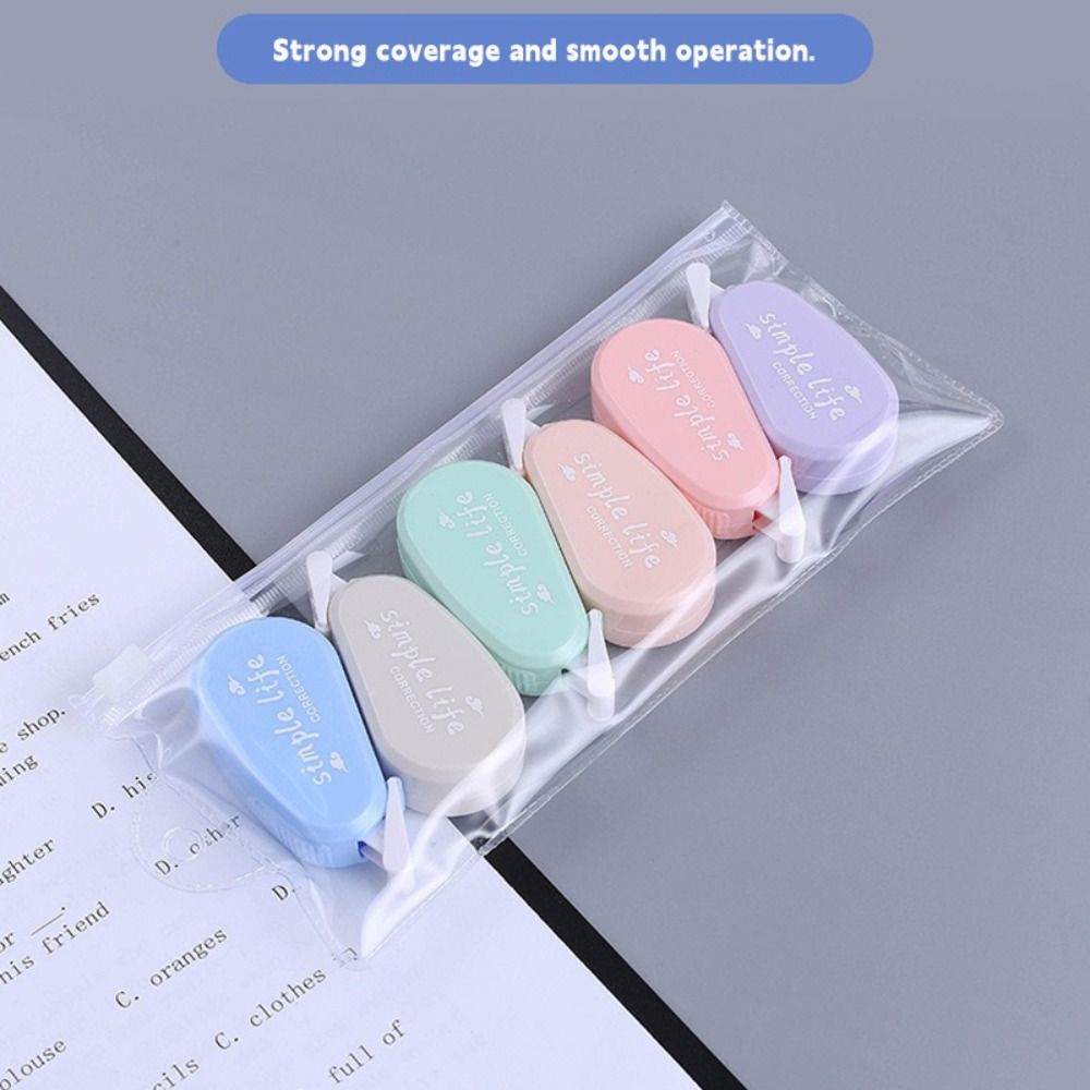 Set da 6 nastri correttivi sil - Correction Tape Roller recensione e prezzo
